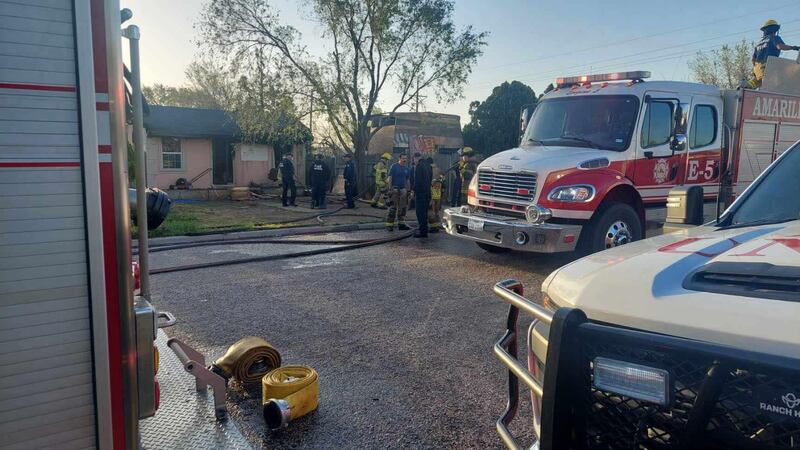 Amarillo Fire Department investigating cause of early morning house fire on Wilson St.