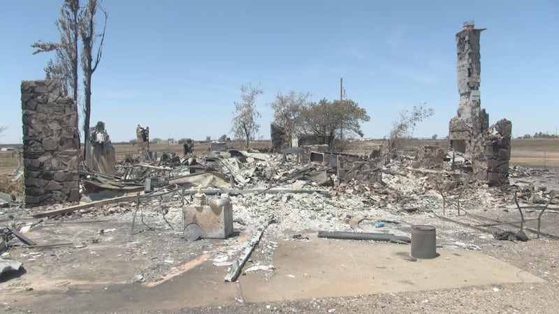 Over 34,000 acres have burned since the Hungate Fire started outside of Canyon