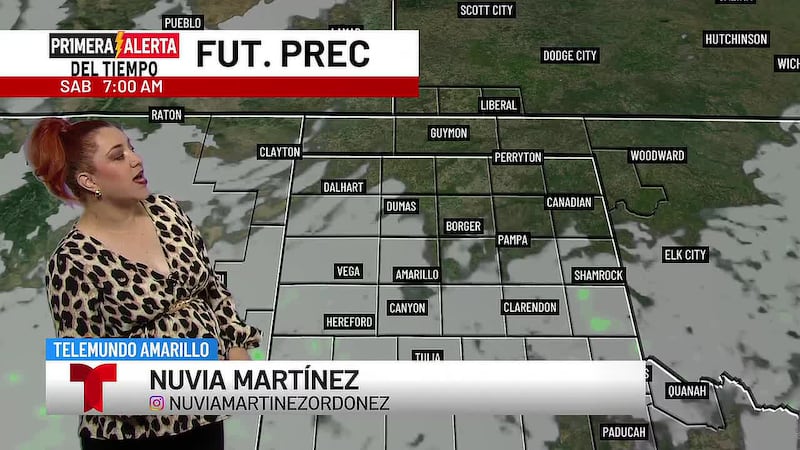 Así cambiará el tiempo en las próximas horas en panhandle de Texas