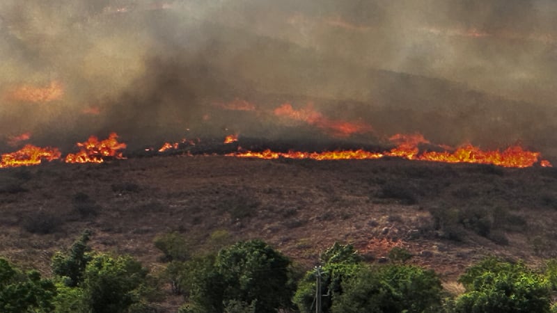 El incendio quemó 2,335 hectáreas. Amenazó a más de 300 viviendas y 77 resultaron destruidas,...