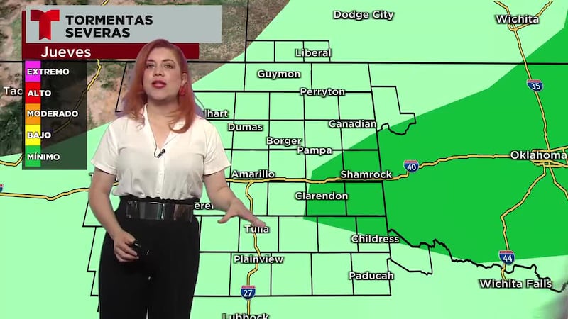 Pronóstico del tiempo.