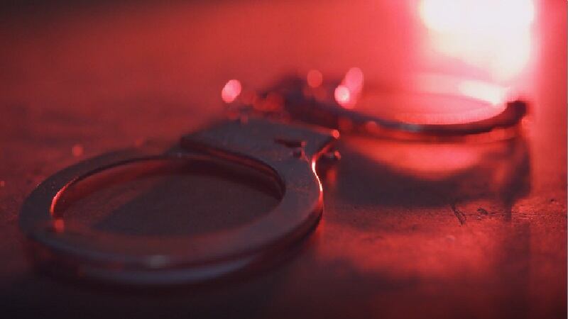arrested handcuff graphic