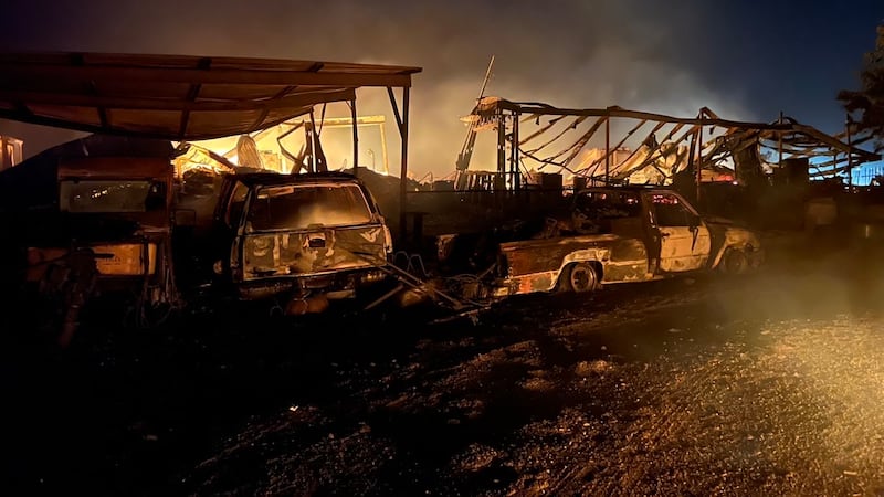 More than 30 years of memories were lost when the Stinky Fire destroyed the Lovett family home.