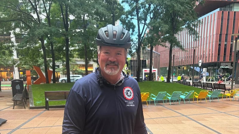 One man is showcasing the spirit and grit of the Panhandle by joining a national bike ride to...