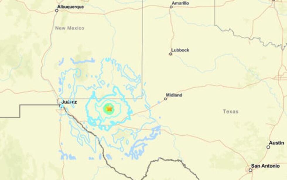 El Paso felt the shaking from a 5.3 magnitude earthquake on Saturday night, part of a swarm of...