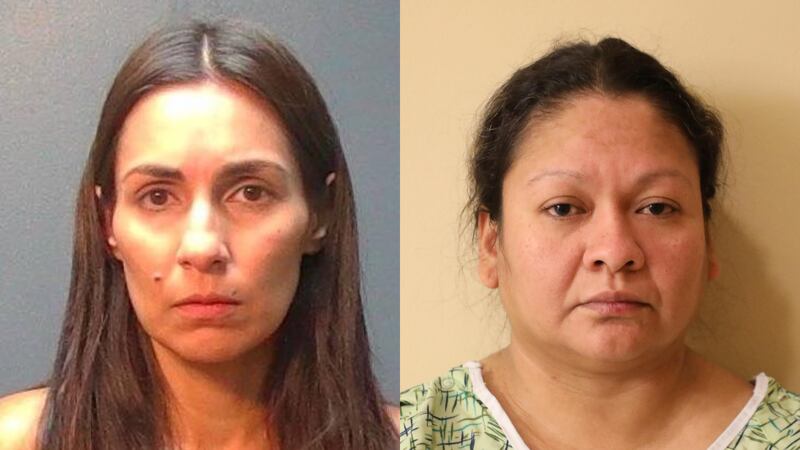 Karen Silva (izquierda) y Sendy Ruiz (derecha)