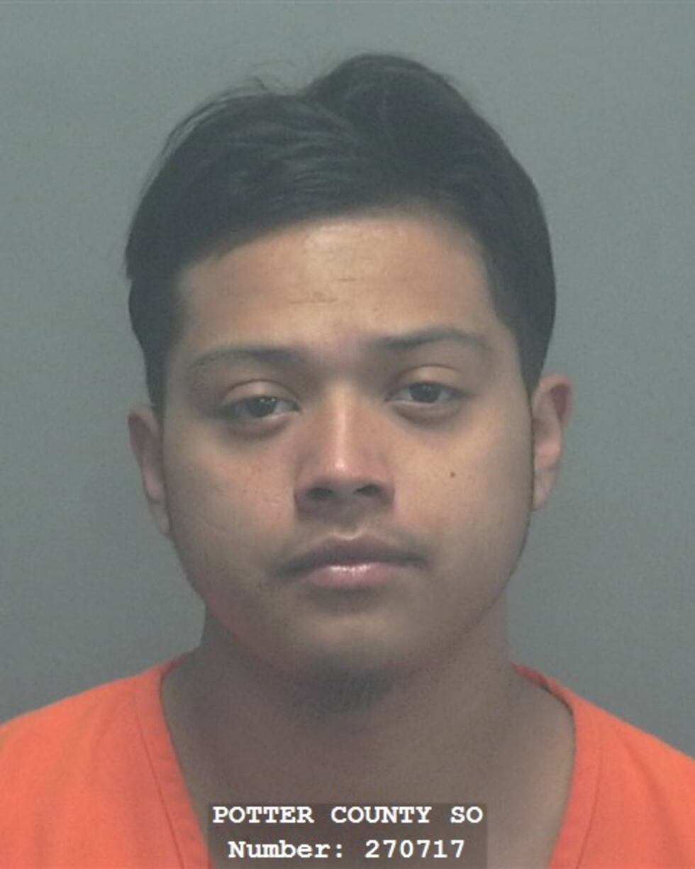 Adan Lamas, arrested in connection with the shooting on Mississippi Street in Amarillo...