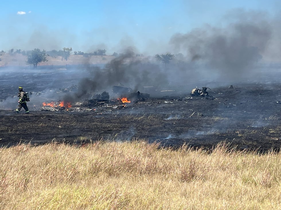 Accidente de helicóptero en Salado, Texas