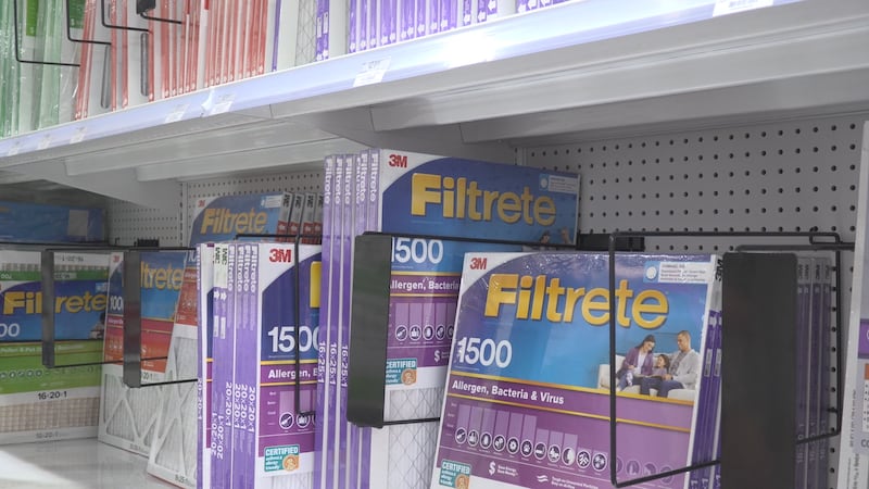 Los profesionales locales recomiendan cambiar regularmente los filtros de aire como una de las...