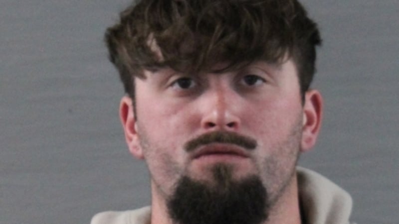 Hunter David Boydston está en la cárcel del condado Randall por un cargo de accidente con...