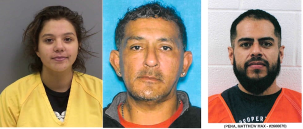 Officials are looking for 27-year-old Mercedes Salazar, 40-year-old Fernando Lozano and...