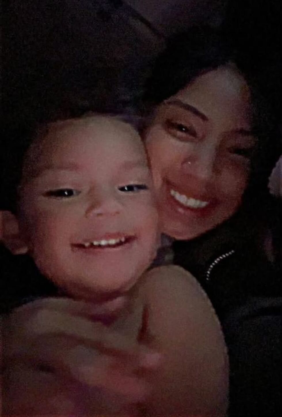 Ariana Estrada and her son Kai