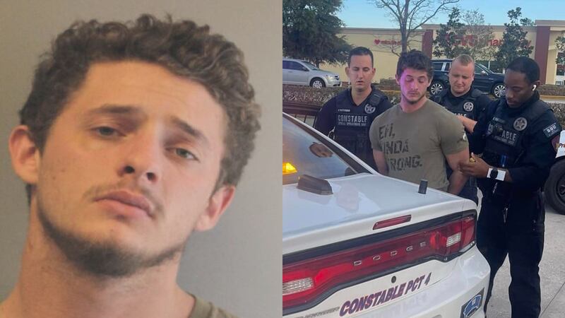 Los agentes adjuntos del Precinto 4 del condado de Harris arrestaron a Zachary Kent Mills.