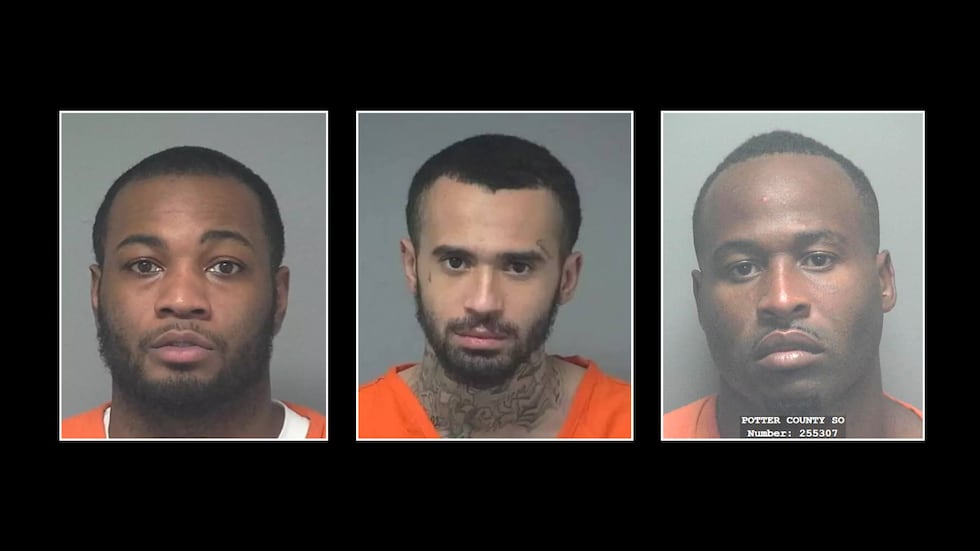 Marwahn Evans (25), Braxton Lee Leonard (25), and Jeffery Venta Jabre Walker (31) are charged...