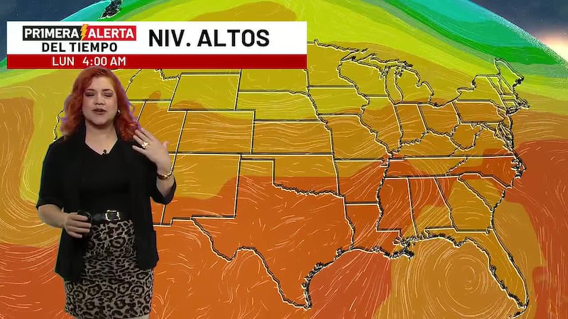 Regresan los 90° y las tormentas de fin de semana