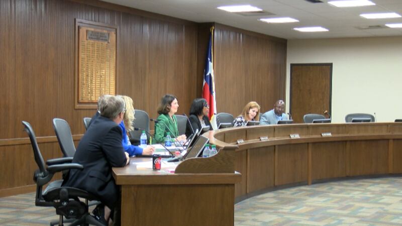 The Amarillo Independent School District board of trustees seats seven, but after the...