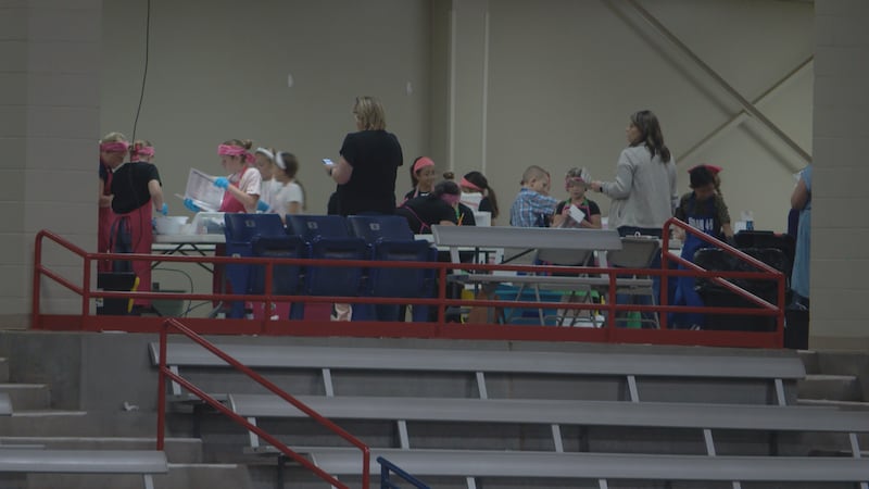 Students at the Tri-State Fair competed in the annual food challenge contest, cooking dishes...