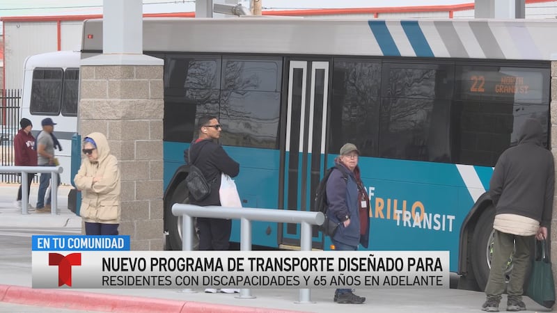 Nuevo programa de transporte diseñado para residentes con discapacidades y de 65 años en adelante