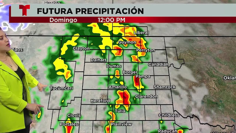 Pronóstico del tiempo.