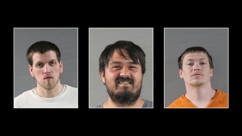 Austin Lee Dykgraaf, Erminio Jesús Luján y Zaneth Lane Montgomery se encuentran actualmente...