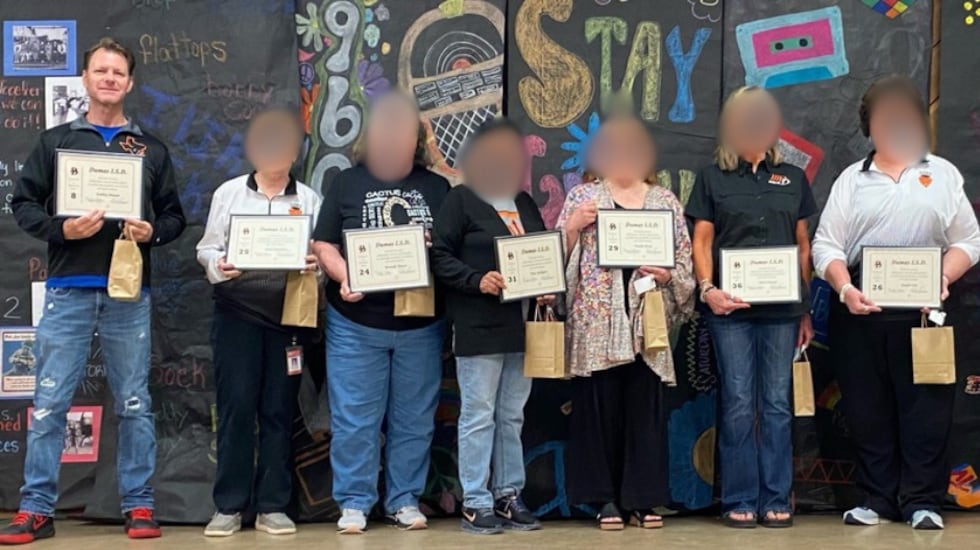 Mason retired from Dumas ISD in May 2023. Yesterday, he was indicted by a federal grand jury...