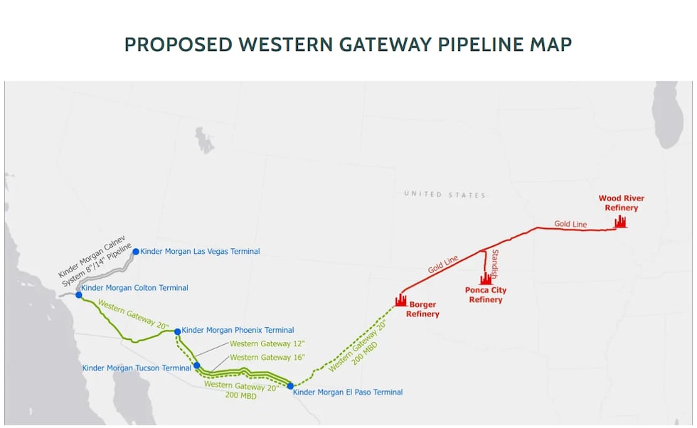 Two energy providers have started a binding open season for transportation service on a new...