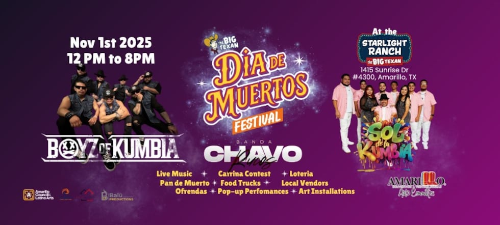 The Amarillo Council for the Latino Arts Dia de Muertos Festival at Startlight Ranch
