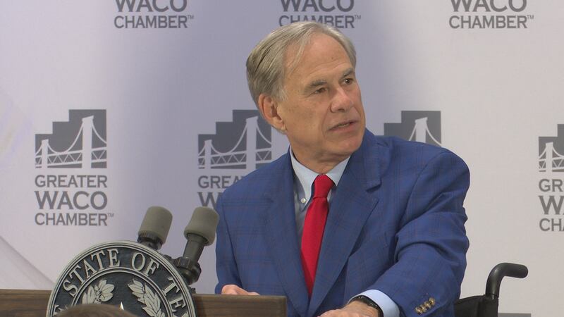 Governor Greg Abbott came to Waco this morning and his first stop was the Baylor Club for the...