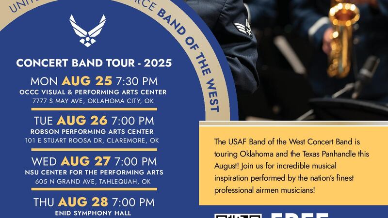 El concierto comenzará a las 7 p. m. en el Centro de Artes Escénicas Amarillo Globe-News,...