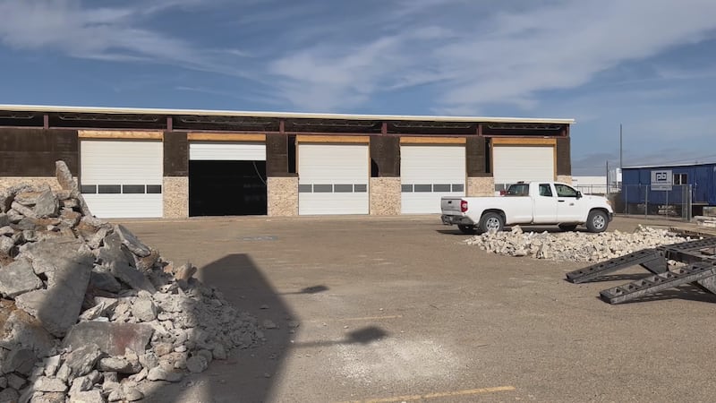 Continúan las obras del nuevo Centro de Respuesta a Emergencias de Dalhart