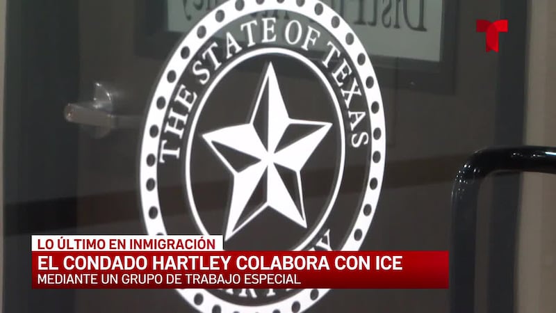 El condado Hartley colabora con ICE mediante un grupo de trabajo especial
