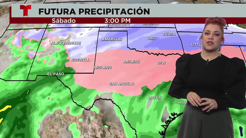 Tiempo invernal en camino.