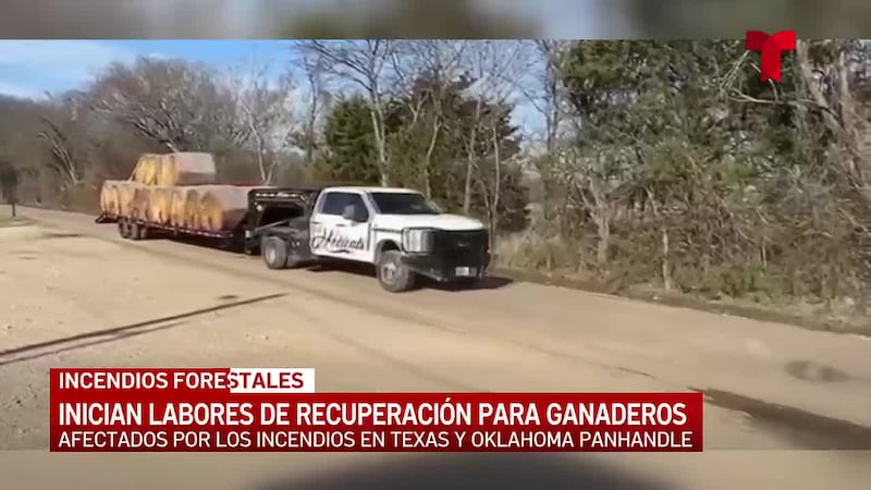 Comienzan las labores de recuperación en el Panhandle de Texas y en el Panhandle de Oklahoma