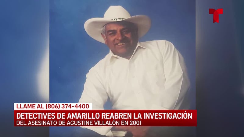 SIN RESOLVER: Detectives de Amarillo reabren el caso del asesinato de Agustine Villalón,...