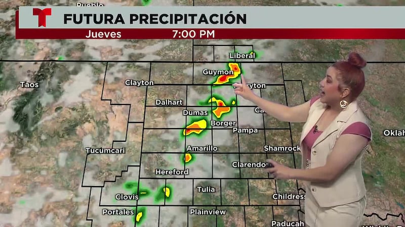 Las oportunidades de precipitación mejoran para el jueves