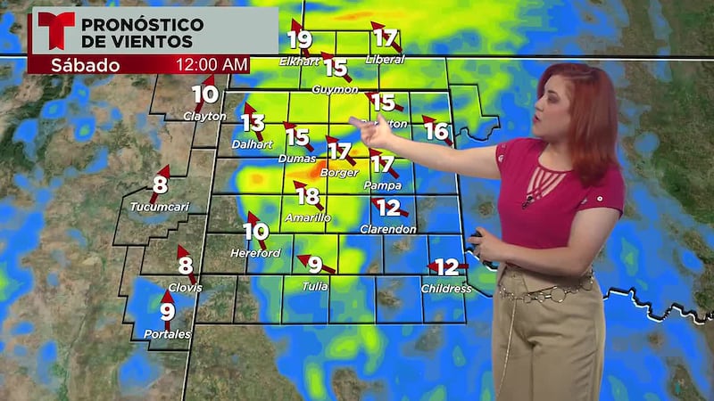 Pronóstico de fin de semana, con los vientos de vuelta