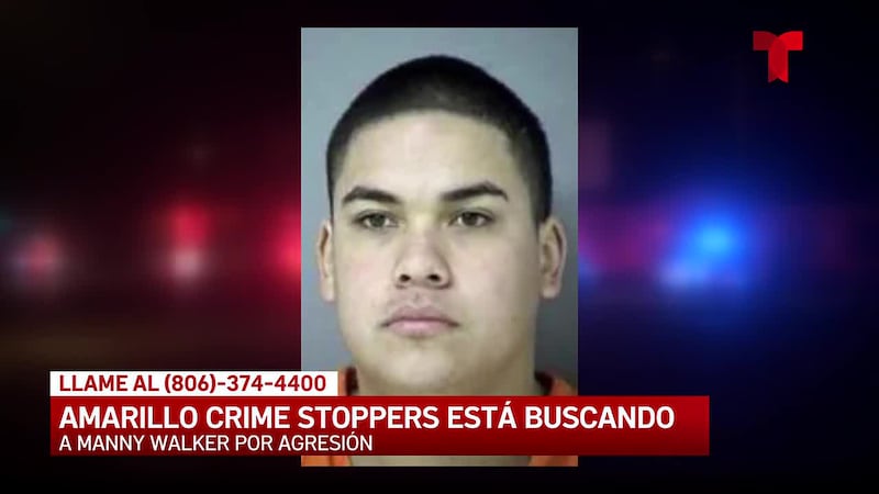 Manny Walker, de 30 años, es buscado por la Oficina del Sheriff del Condado Randall por agresión