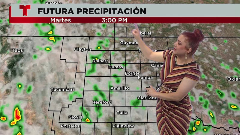 Las opotunidades de lluvias son prometedoras para esta semana.