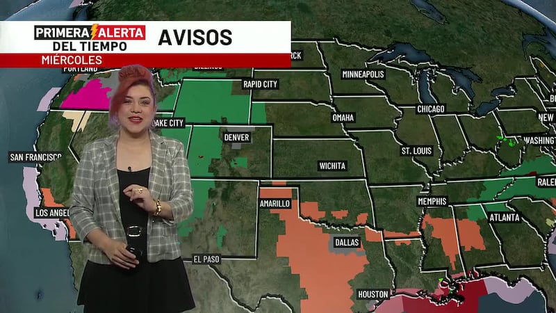 Las advertencias de calor se extienden en la región
