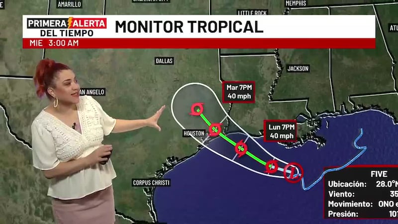 ¿Será que algo de los trópicos nos trae algo de lluvia?
