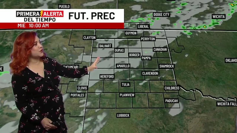 Probabilidades de lluvias ésta semana