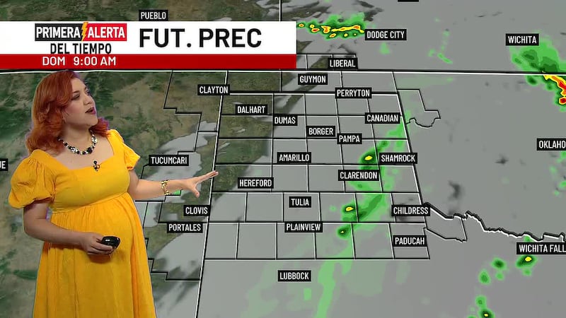 Las posibilidades de tormentas para el fin de semana siguen en el pronóstico