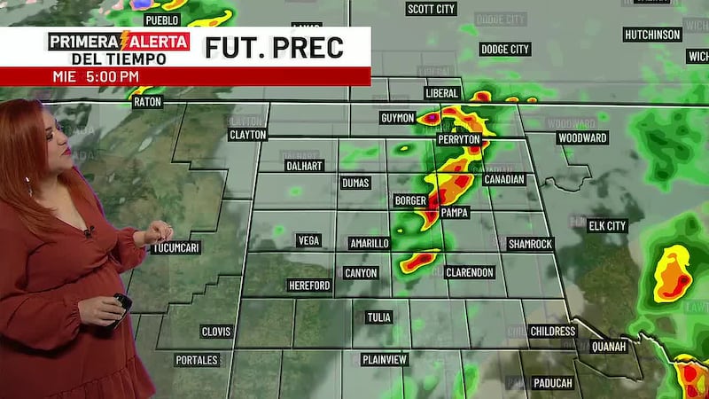 Cambio radical en el tiempo: ¡Se viene el frío y el viento al Panhandle!