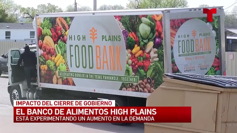 El Banco de Alimentos High Plains y Catholic Charities se preparan para una posible pausa