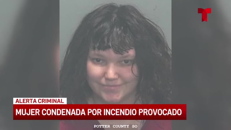Mujer de Amarillo acusada por el incendio de un departamento en octubre