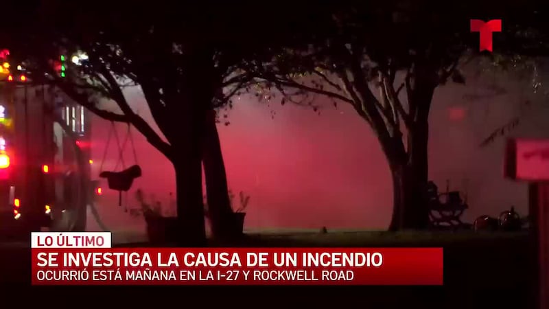 Incendio en una vivienda en Maria Lane a primera hora de la mañana